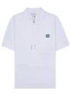 Piquet Polo Shirt White - MAISON KITSUNE - BALAAN 2