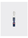 Saffiano Leather Robot Keychain Baltic Blue - PRADA - BALAAN 2