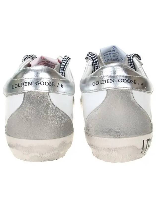 Women's Superstar Penstar Silver Tab Low Top Sneakers White - GOLDEN GOOSE - BALAAN 4