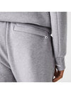 Slim Fit Cotton Blend Track Pants Grey - LACOSTE - BALAAN 6