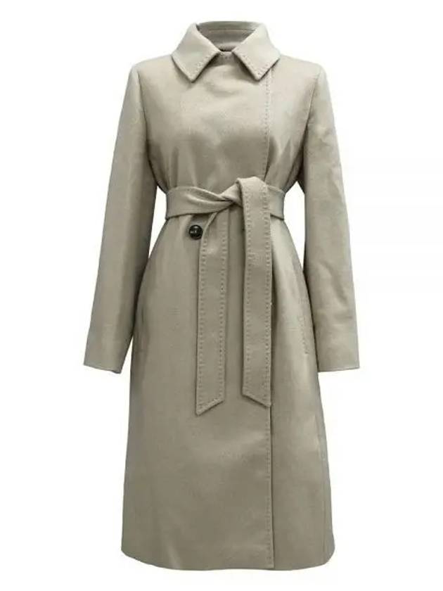 Bcollag Cashmere Double Coat Ivory - MAX MARA - BALAAN 2