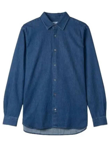 Basic Shirt Mid Blue - CLOSED - BALAAN 1