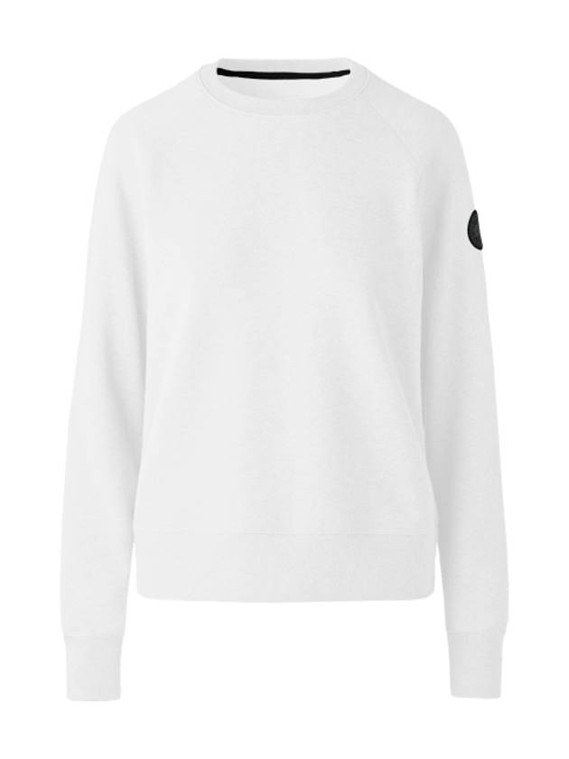 Muskoka Crew Neck Sweatshirt White - CANADA GOOSE - BALAAN 7