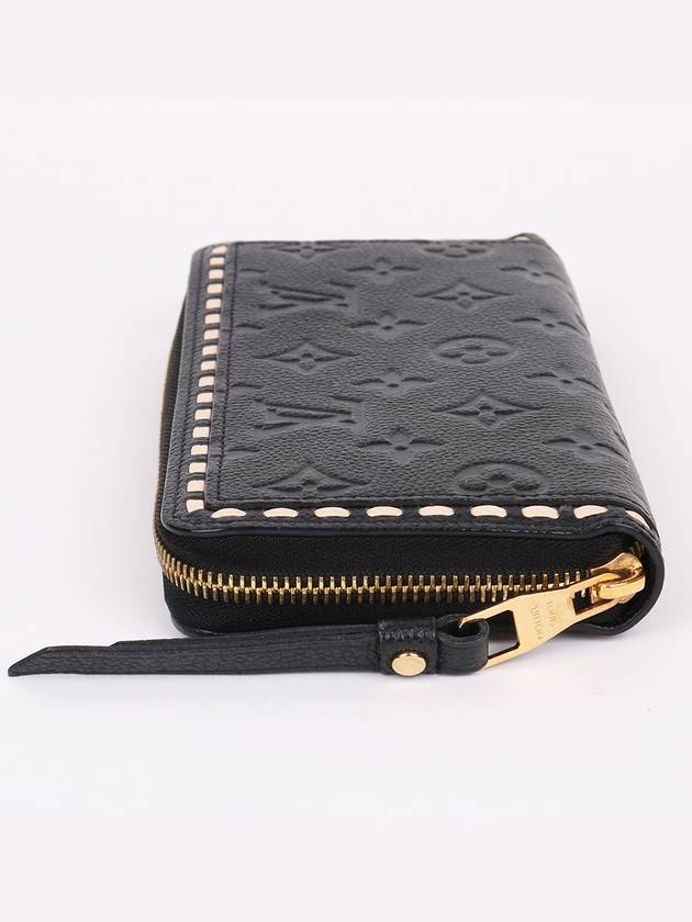 Empreinte stitch black long wallet - LOUIS VUITTON - BALAAN 6