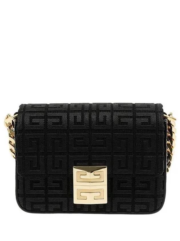 4G Embroidered Canvas Chain Cross Bag Black - GIVENCHY - BALAAN 2