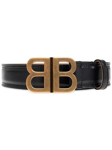 Balenciaga Leather Belt, Women's, Black - BALENCIAGA - BALAAN 1