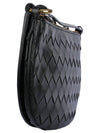 Intrecciato Shoulder Bag Black - BOTTEGA VENETA - BALAAN 5