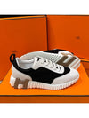 Bouncing Low Top Sneakers Noir Blanc - HERMES - BALAAN 8