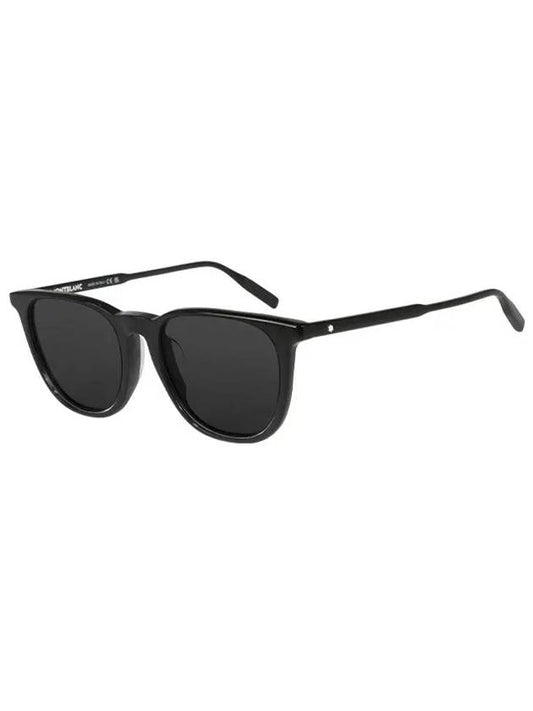 Eyewear Square Acetate Eyeglasses Black - MONTBLANC - BALAAN 2
