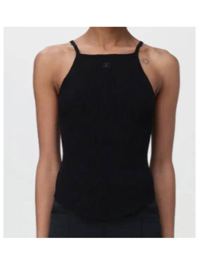 Holistic Ribbed Knit Sleeveless Black - COURREGES - BALAAN 2