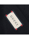 GG Jacquard Pattern Knit Muffler Black - GUCCI - BALAAN 6