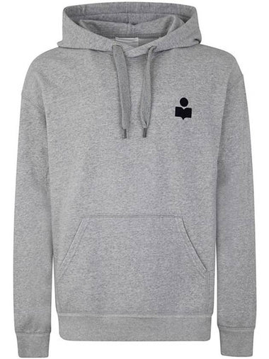 Matte Logo Hoodie Grey Midnight - ISABEL MARANT - BALAAN 1