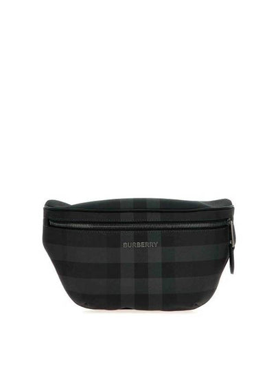 Cason Check Belt Bag Grey - BURBERRY - BALAAN 2