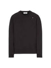 Waffen Patch Cotton Stretch Fleece Sweatshirt Ice - STONE ISLAND - BALAAN 3