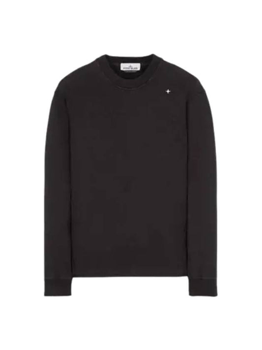 Waffen Patch Cotton Stretch Fleece Sweatshirt Ice - STONE ISLAND - BALAAN 2