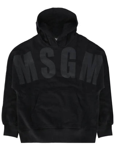 Kids Logo Printing Hoodie F3MSJUHS014 110 - MSGM - BALAAN 1