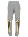 Arrow printing training jogger pants OMCH008E - OFF WHITE - BALAAN 6