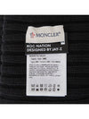 Wool Beanie Black - MONCLER - BALAAN 6