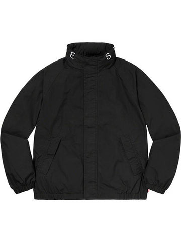 Raglan Court Jacket Black - SUPREME - BALAAN 1