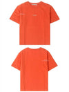 Acne 20SS AL0135 BCB Mini Logo Short Sleeve T-Shirt Poppy Red Women’s T-Shirt TJ - ACNE STUDIOS - BALAAN 4