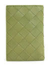 Intrecciato Card Wallet Green - BOTTEGA VENETA - BALAAN 3