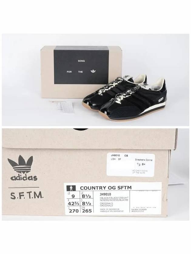 Adidas Song for the Mute JH9010 Core Black Women s Sneakers - ADIDAS ORIGINALS - BALAAN 6