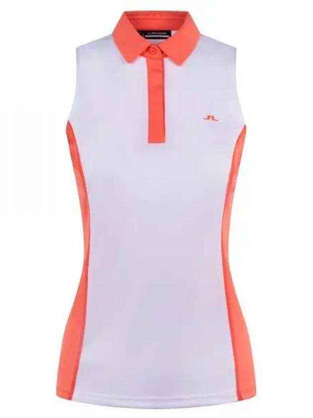 Edna Polo Sleeveless White - J.LINDEBERG - BALAAN 2