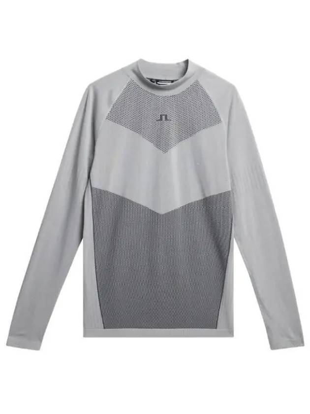 Camilla Long Sleeve T-Shirt Light Grey Melange - J.LINDEBERG - BALAAN 2