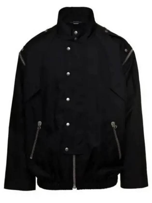 Metamorfosi Multi Zip-Up Jacket Black - GUCCI - BALAAN 2