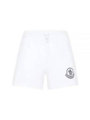 8H00020 89A0X 033 Logo Short Pants - MONCLER - BALAAN 1