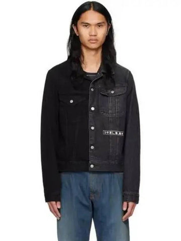 MM6 Margiela half and denim jacket black gray SH2AM0004MTN007961 - MAISON MARGIELA - BALAAN 1