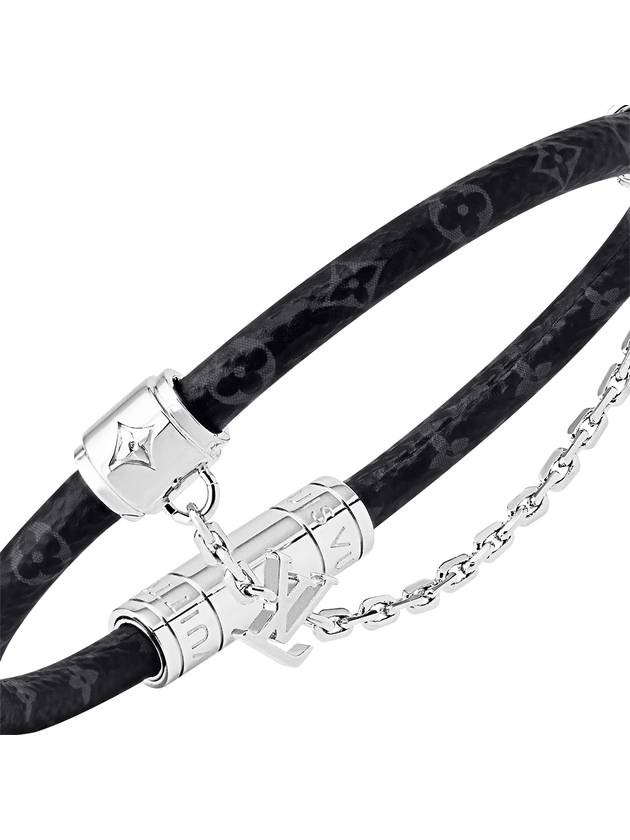 Chain It Bracelet Gray Silver - LOUIS VUITTON - BALAAN 4