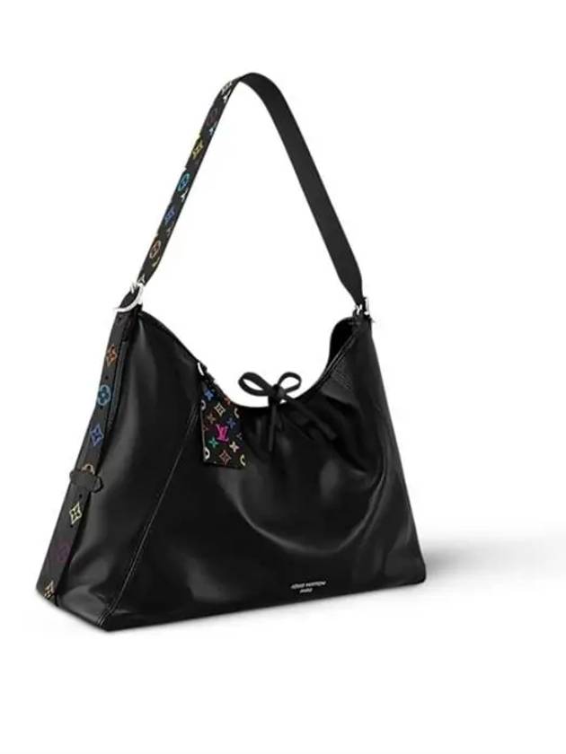 CarryAll Vibe Shoulder Bag Black - LOUIS VUITTON - BALAAN 3