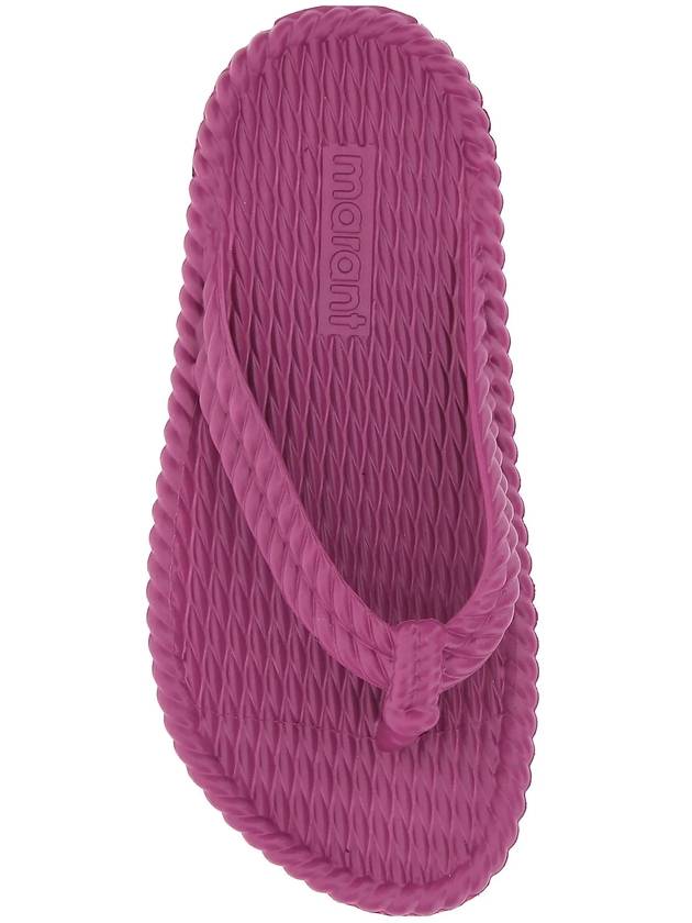 Trian braid flip flops purple - ISABEL MARANT - BALAAN 5