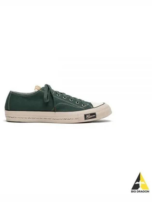 Skagway Lo Canvas 0123101001003 001 GREEN Sneakers - VISVIM - BALAAN 1