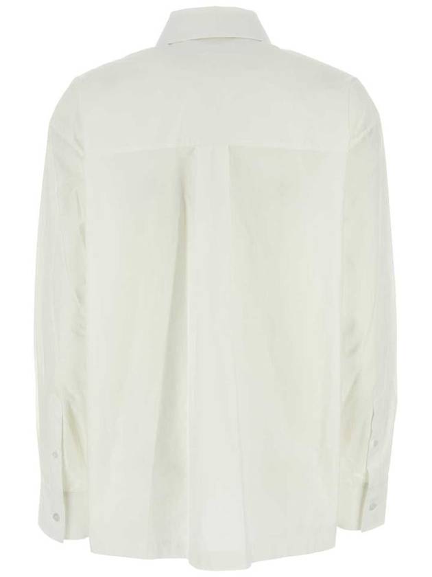 logo applique shirt 4WC1241449 - ALEXANDER WANG - BALAAN 3