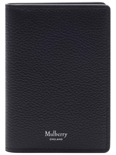 Heritage Vertical Card Wallet Black - MULBERRY - BALAAN 2