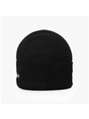 Logo Wool Beanie Black - GIVENCHY - BALAAN 5