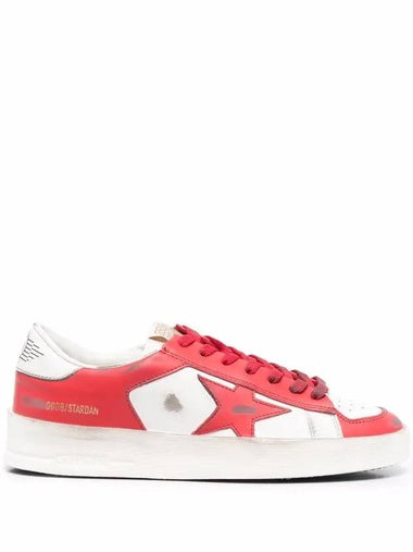 Women's Stardan Low Top Sneakers Red - GOLDEN GOOSE - BALAAN 1