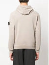 Men's Waffen Patch OLD Treatment Cotton Hoodie Dove Grey - STONE ISLAND - BALAAN 6