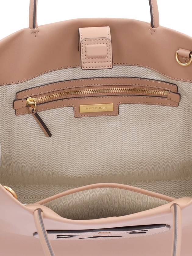 Ella Eco Small Tote Bag Beige - TORY BURCH - BALAAN 5