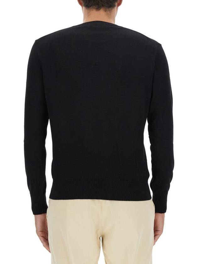 ORB Embroidered Crew Neck Knit Top Black - VIVIENNE WESTWOOD - BALAAN 4