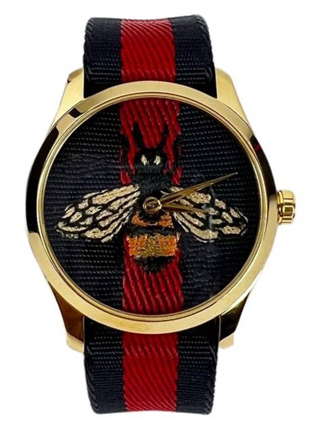 Timeless BEE Web Stripe Watch 561383 - GUCCI - BALAAN 1