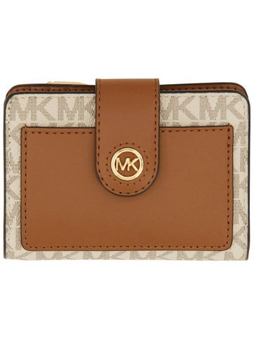 WALLET WITH LOGO - MICHAEL KORS - BALAAN 1