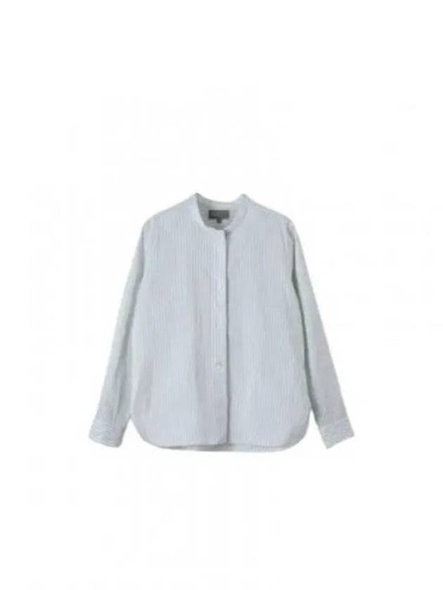 Shirt WOSH0259S24KBNWXG Free WHITE PALE GREEN - MARGARET HOWELL - BALAAN 1