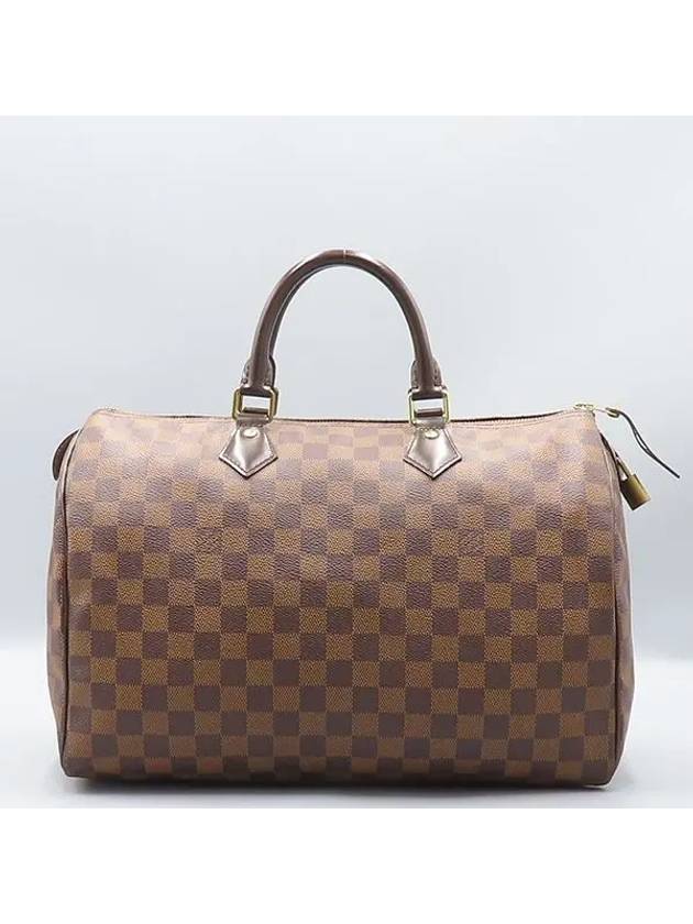 N41363 Damier Even Canvas Speedy 35 Tote Bag - LOUIS VUITTON - BALAAN 1