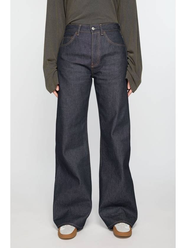 Loose Fit Jeans Denim Wide Jeans Indigo Blue - ACNE STUDIOS - BALAAN 6