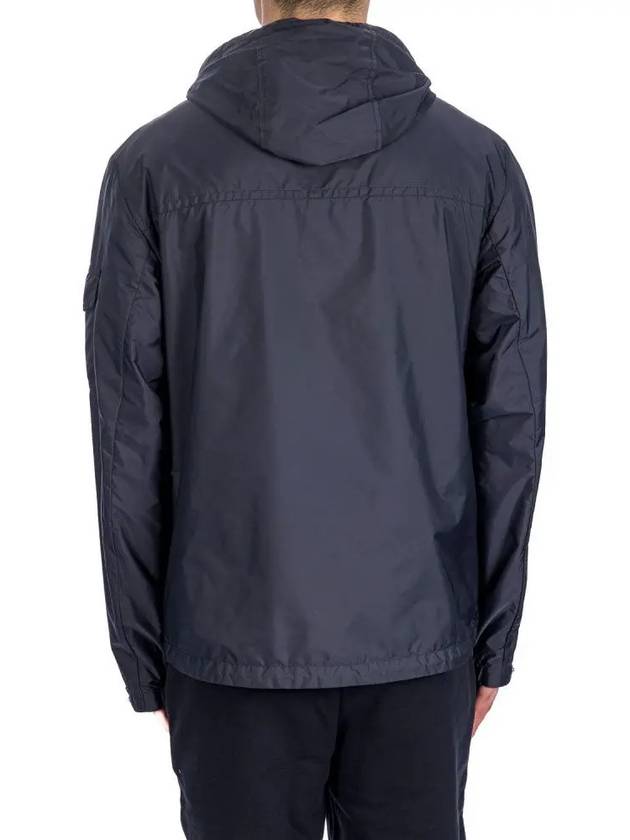 Etiache Rain Hooded Zip Up Blue - MONCLER - BALAAN 5