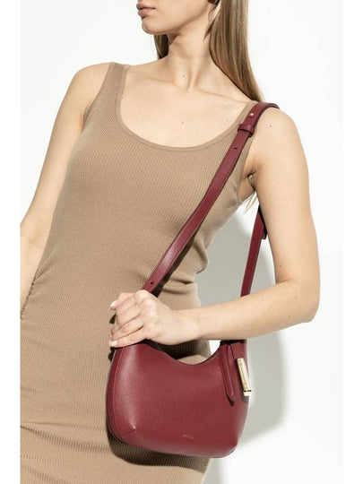 Furla Shoulder Bag Goccia Small, Women's, Burgundy - FURLA - BALAAN 2