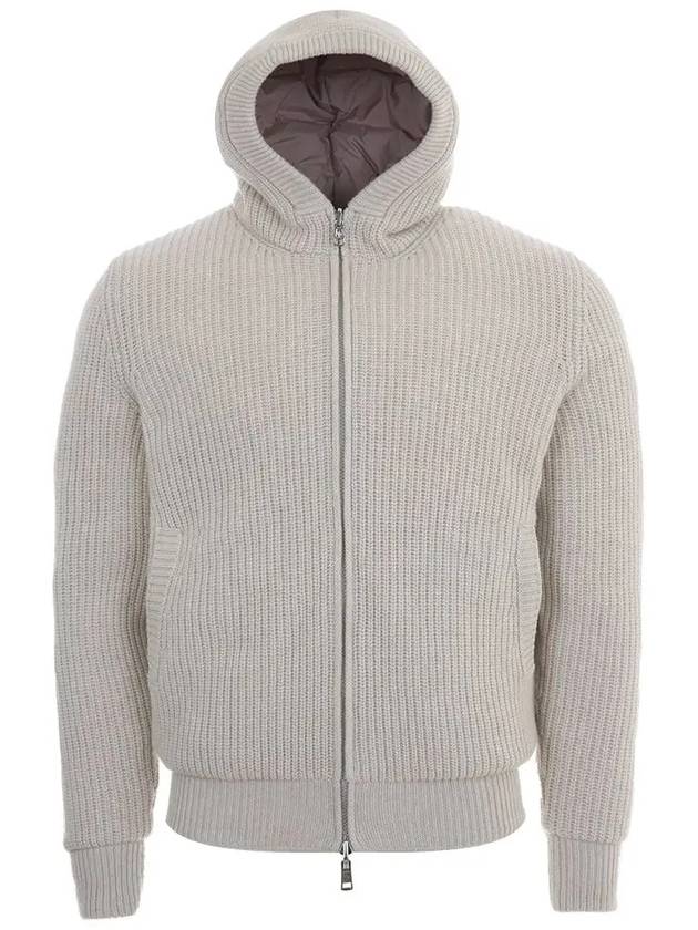 9B00035 M4281 215 Wool Cashmere Reversible Cardigan - MONCLER - BALAAN 2